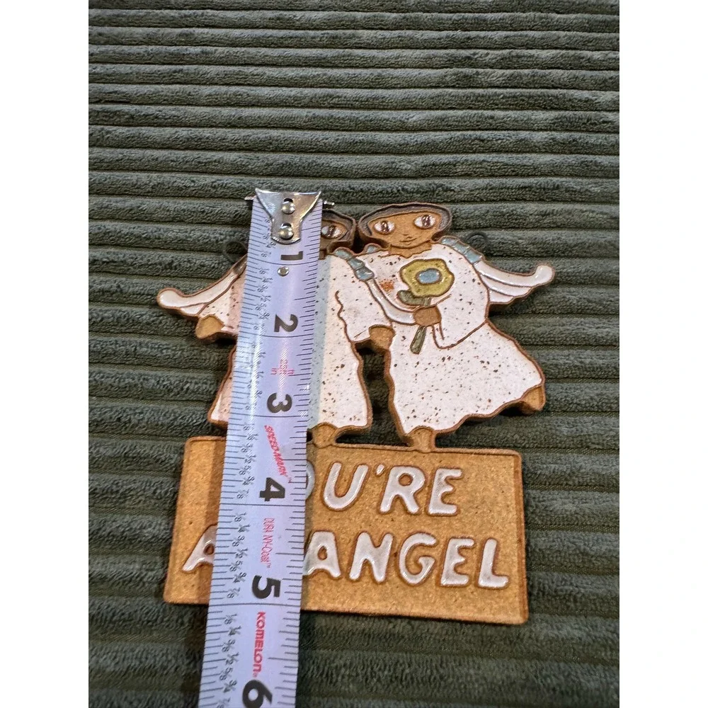 Ceramic You're An Angel Wall Hanging Decor Figurines Cute‎ Gift